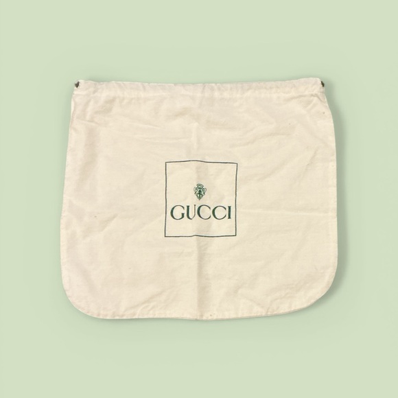 Gucci Handbags - Gucci Beige Logo Dust Bag